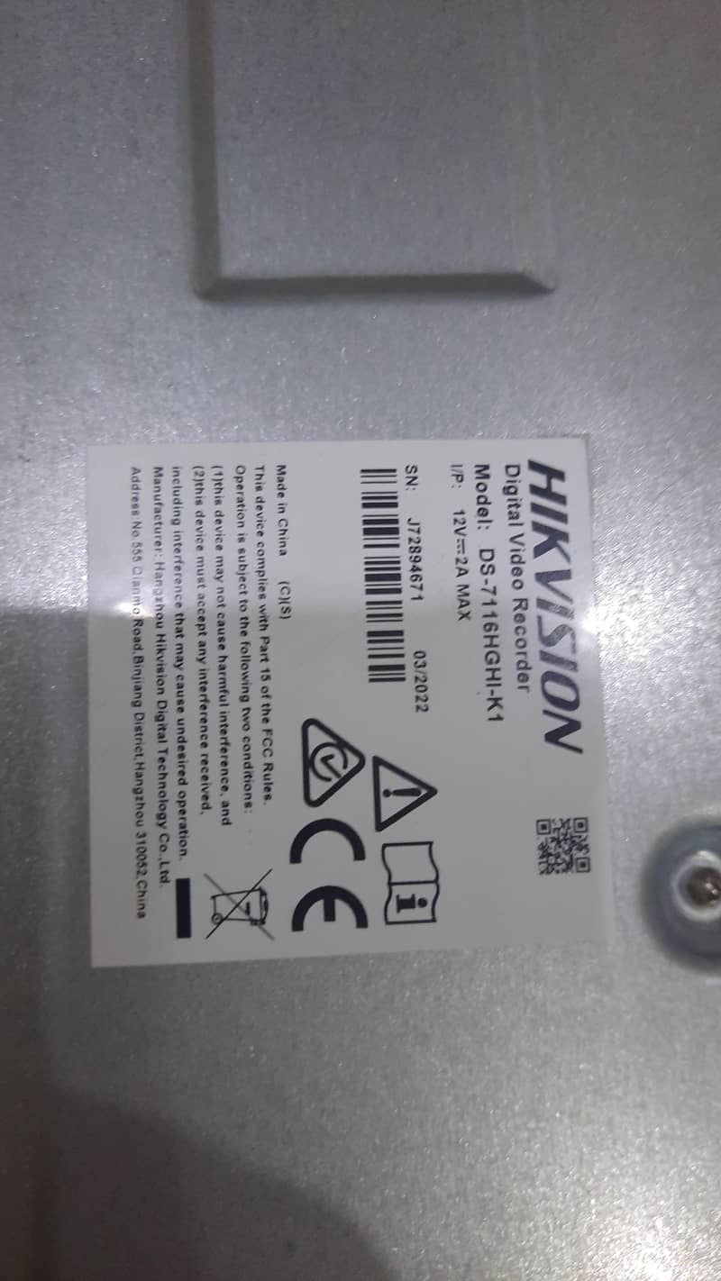 Hikvision CCTV DVR 0