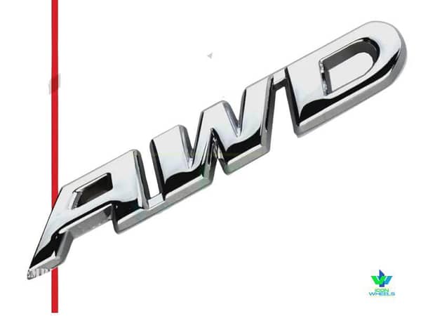 Chrome Emblem AWD | Honda Vezel | All Wheel Drive  1 Pc.