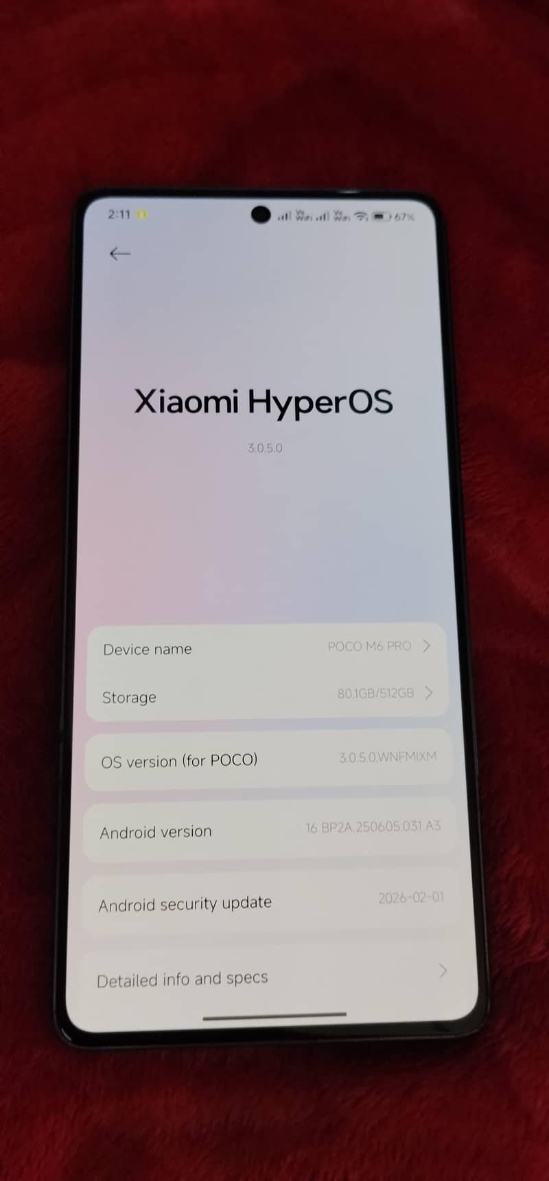Poco m6 pro 7