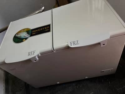 Haier HDF 385 Double door inverter deep freezer