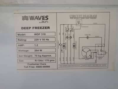 Brand new deep freezer