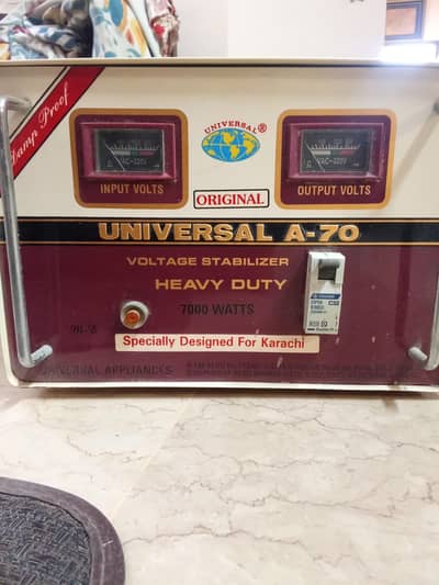 Universal Voltage Stabilizer A-70