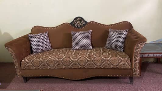 sofa set 7 seetar and 3 tables