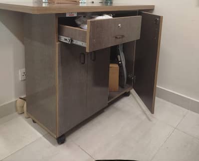 Multi-purpose Mobile Office Cabinet / Counter Desk for Sale