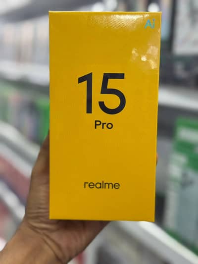 realme 15 pro 12/512 box packed