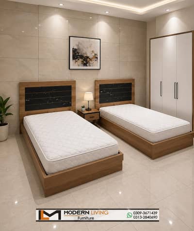 Single 2 Beds Best Quality In Your Choice Colours