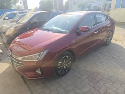 Hyundai Elantra GLS (Fiery Red)