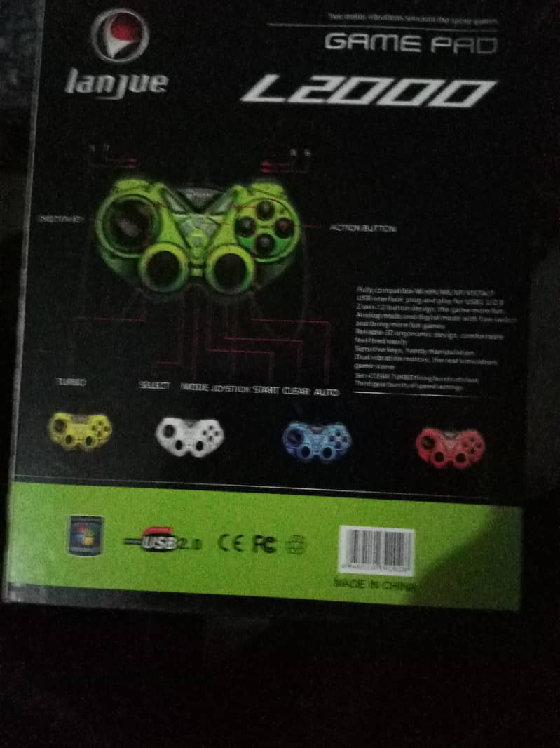 langue L2000 controller 0