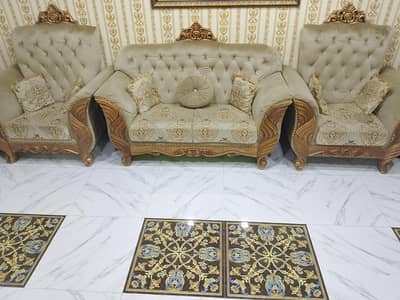 sofa 7 seater ok condition