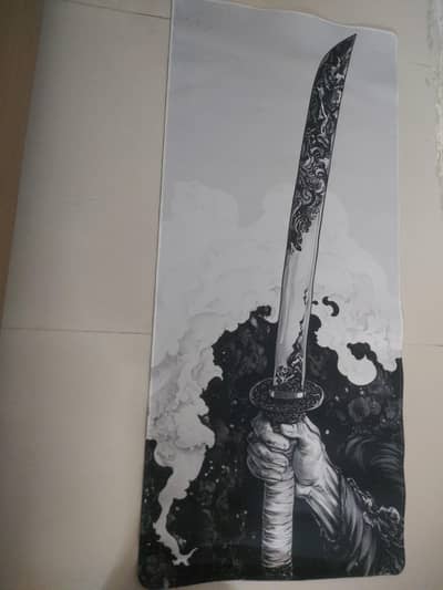 Samurai sword Extra large gaming mousepad