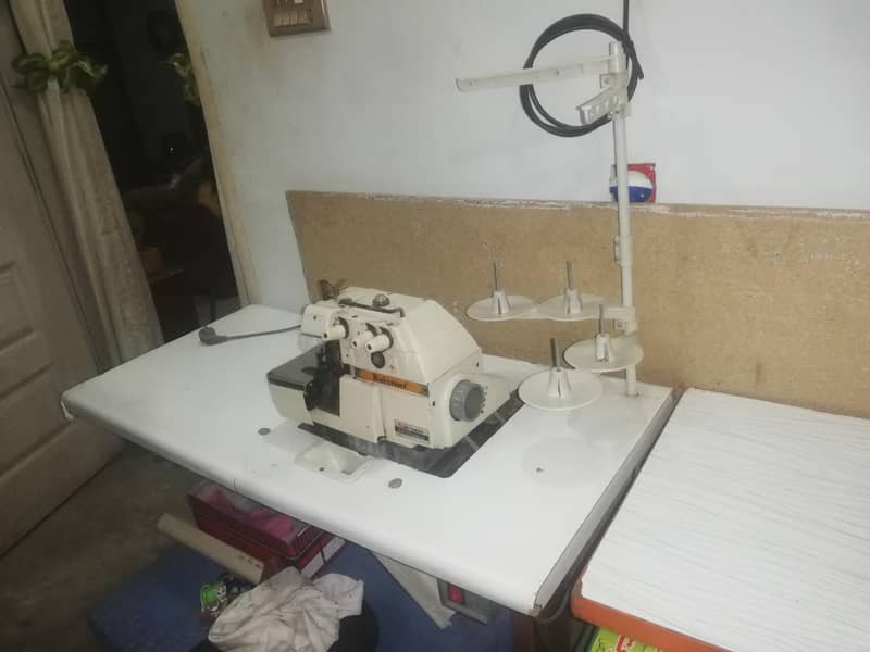 Garment Over Lock Machine & 4 Thread Machine 2