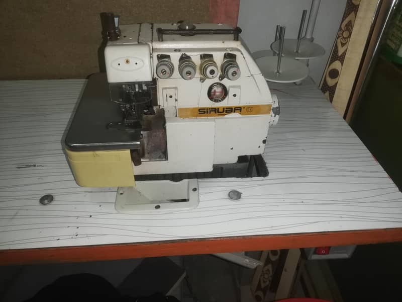 Garment Over Lock Machine & 4 Thread Machine 5