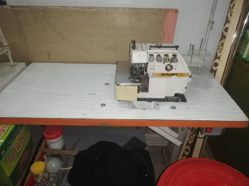 Garment Over Lock Machine & 4 Thread Machine 6