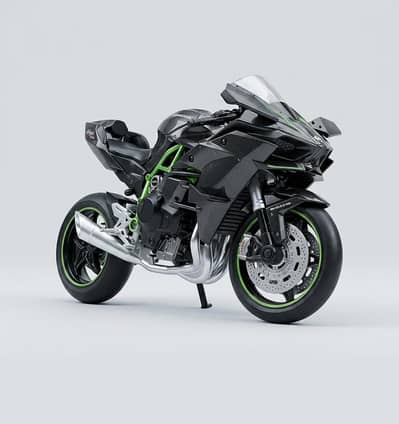 Kawasaki Ninja H2R/Honda CBR1000-RRR/Diecast/RC DRIFT CAR