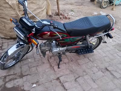 honda CD 70 2022 Model – Total Genuine – Neat & Cleanhon