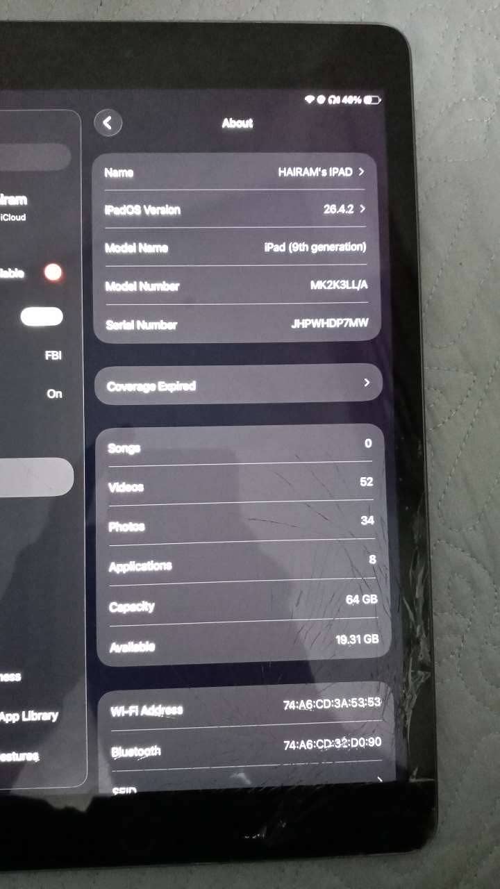 Ipad 9th gen 1