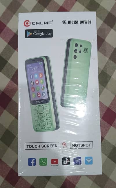 Calme 4G Mega Power, Hotspot, 10,000 mAh Battery, Brand New | Box Pack