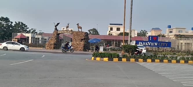 On Excellent Location Park View City - Tulip Overseas 5 Marla Residential Plot Up For sale