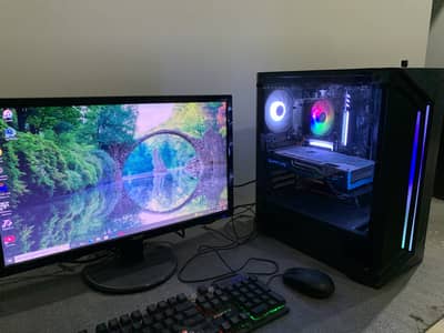 Gaming PC with Full setup read description