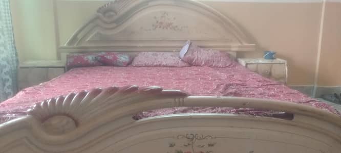 bed with mattress included side tables