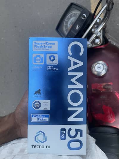 Tecno camon 50 pro non active 256 gb