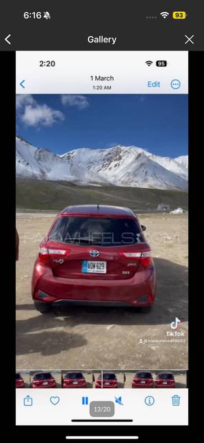 Toyota vits 1.5L Hybrid jewela (Top of the line variant)