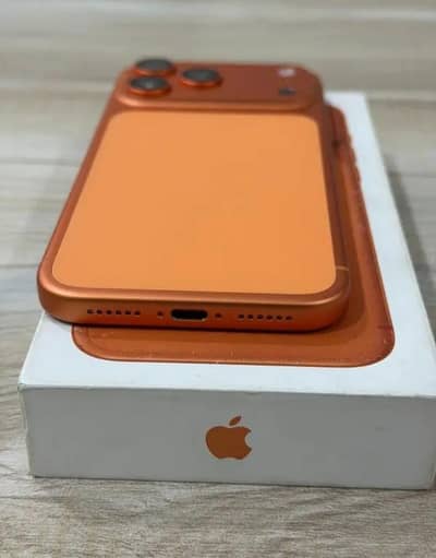 iPhone 17 pro max orange