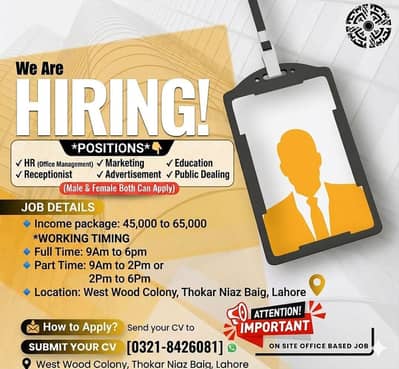 Lahore jobs
