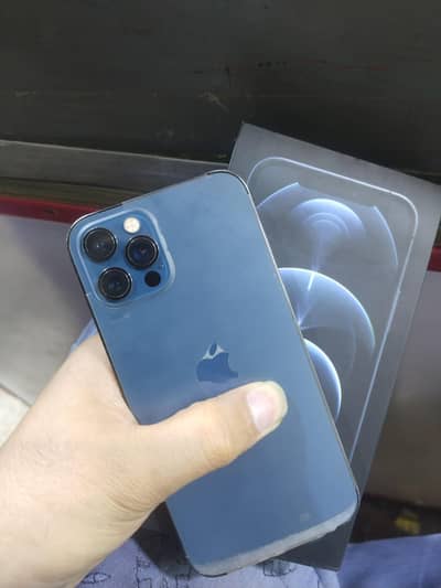 i phone 12 pro PTA approved  128 GB face id on panel Change 75 health