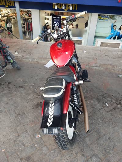 200 cc chopper bike