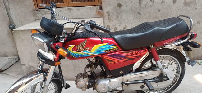 Honda CD70 Bike with  Very good conditioned