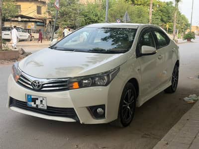 Toyota corrolla altis automatic 2014  model islamabad number