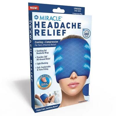 Premium Migraine Relief Hat – Deep Cooling Comfort for Head Pain