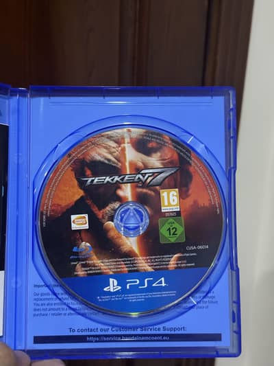 Tekken 7 CD Disk for Ps4/Ps5