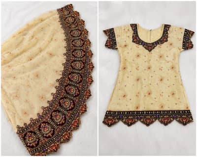 Heavy Bridal Lehenga for Sale – Excellent Condition | Lahore