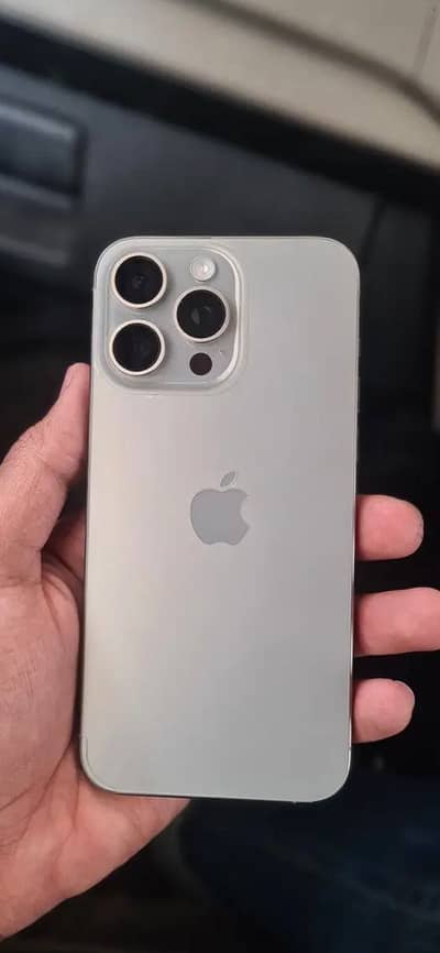 Iphone 15 pro max 256 gb jv with box