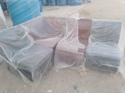 ragzine and Turkish fabric 1 seater sofa set