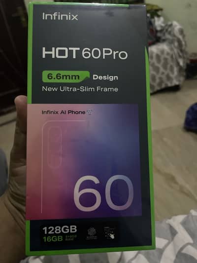 Inifinix hot 60 pro box pack