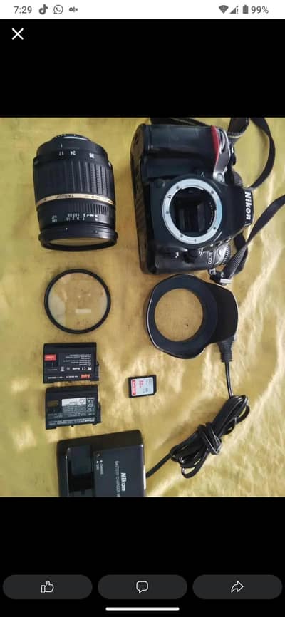 Nikon D7100 body Tamron 17:50 F2:8 lens 03039182570