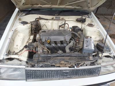 Alloy rims auto engine and gear