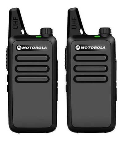 Motorola C1 2PCS Walkie Talkies UHF Two Way radio for business purpose