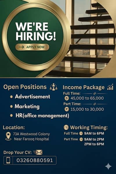 job in Lahore