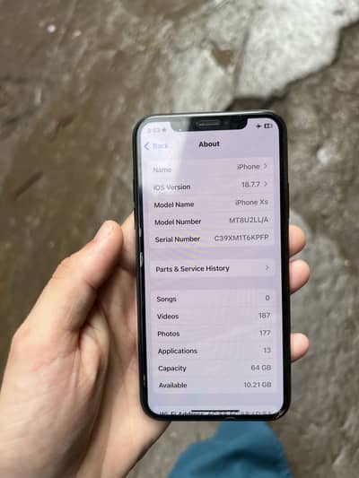 iPhone XS non pta Factory unlocked 64gB 78%