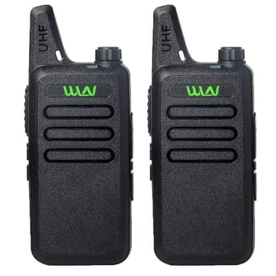 WLN KD-C1 Mini Walkie Talkie Two Way radios for business purpose 2Pcs