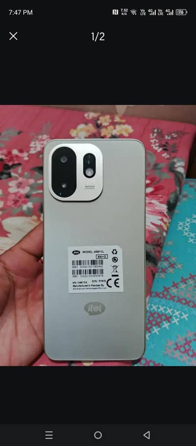 itel A 100 c brand new condition