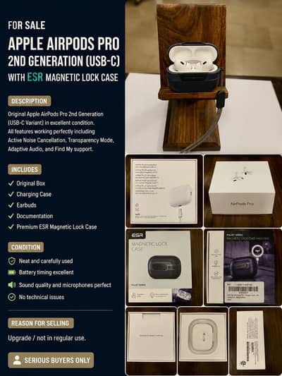 Selling Genuine Apple AirPods Pro (2nd Gen) USB C