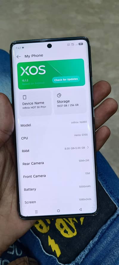 Infinix Hot 50pro plus