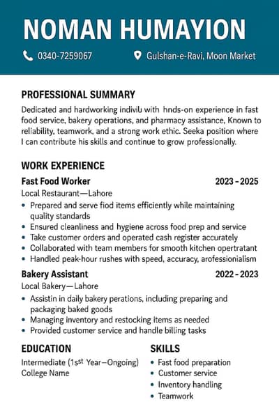 i need job