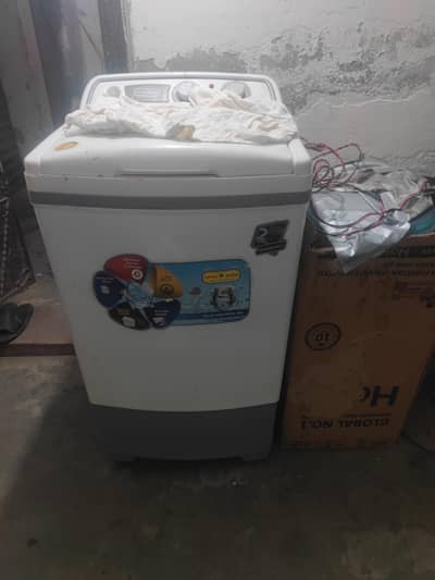 Washing machine Super Asia jumbo size and dryer Haier ka ha