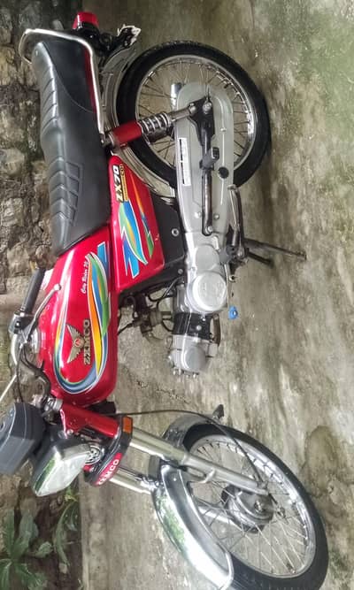 zxmco 70 2020 model used haripur registered best conditions